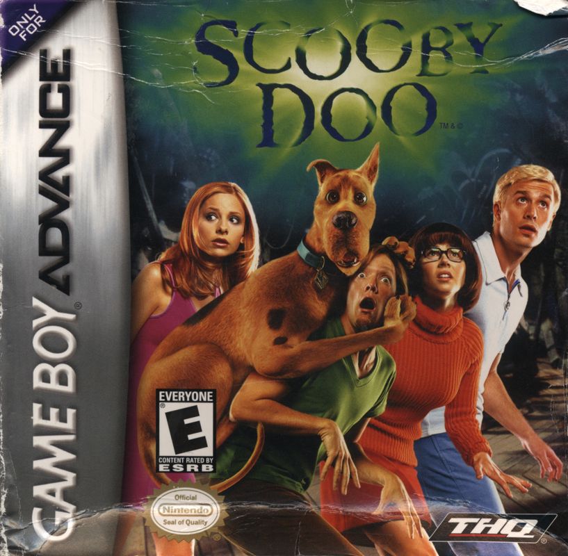 Scooby Doo box art for GameBoy Advance